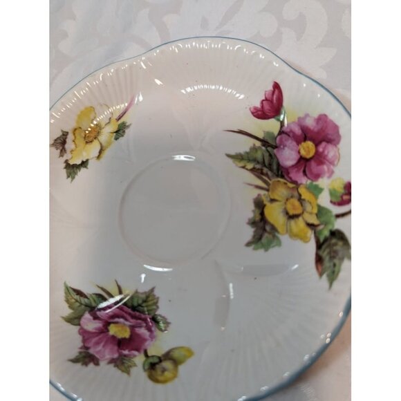 Shelley "BEGONIA" Teacup & Saucer - Picture 6 of 9